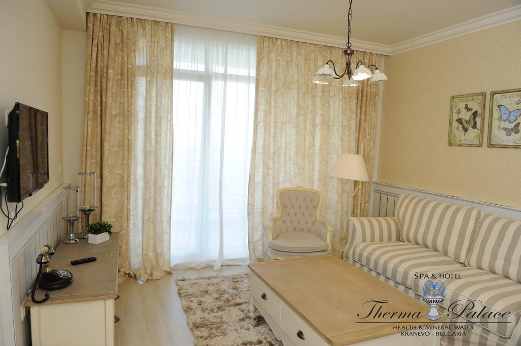 Therma Palace - Private Beach & Free Parking Kranevo Kamer foto